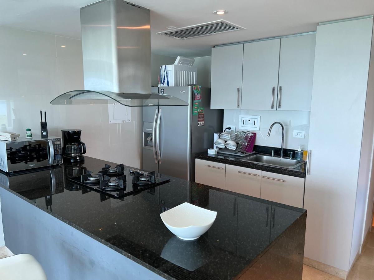 Luxury Apartment In Ocean Pavillion Hotel Картахена Экстерьер фото