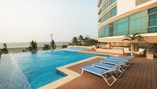 Luxury Apartment In Ocean Pavillion Hotel Картахена Номер фото